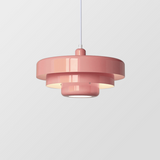 Fitting LED | Modern Nordic LED Pendant Light Colorful Layered Hanging Lamp
