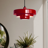 Fitting LED | Modern Nordic LED Pendant Light Colorful Layered Hanging Lamp
