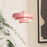 Fitting LED | Modern Nordic LED Pendant Light Colorful Layered Hanging Lamp