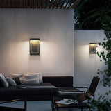 Fitting LED | Modern Outdoor LED Wall Lantern Waterproof Rectangular Facade Light