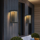 Fitting LED | Modern Outdoor LED Wall Lantern Waterproof Rectangular Facade Light