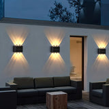 Fitting LED | Modern Outdoor LED Wall Light Up Down Waterproof Facade Lamp