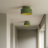 Fitting LED | Modern Pleated LED Ceiling Light Scandinavian Flush Mount Lamp