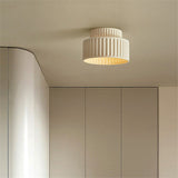 Fitting LED | Modern Pleated LED Ceiling Light Scandinavian Flush Mount Lamp