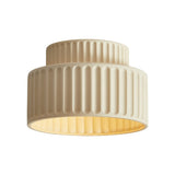 Fitting LED | Modern Pleated LED Ceiling Light Scandinavian Flush Mount Lamp