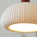 Fitting LED | Modern Pleated LED Pendant Light Scandinavian Hanging Lamp