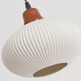 Fitting LED | Modern Pleated LED Pendant Light Scandinavian Hanging Lamp