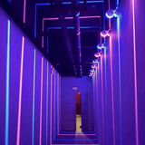 Fitting LED | Modern RGB LED Ceiling Light Color Changing Ambient Lamp