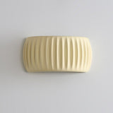 Fitting LED | Modern Ribbed LED Wall Light for Soft Decorative Ambient Lighting