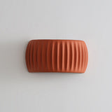 Fitting LED | Modern Ribbed LED Wall Light for Soft Decorative Ambient Lighting