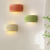 Fitting LED | Modern Ribbed LED Wall Light for Soft Decorative Ambient Lighting