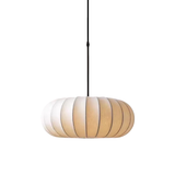 Fitting LED | Modern Ribbed Pendant Light for Soft Scandinavian Ambient Lighting