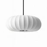 Fitting LED | Modern Ribbed Pendant Light for Soft Scandinavian Ambient Lighting