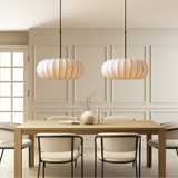 Fitting LED | Modern Ribbed Pendant Light for Soft Scandinavian Ambient Lighting