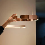 Fitting LED | Modern Ring LED Pendant Light Minimalist Circular Hanging Lamp