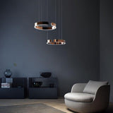 Fitting LED | Modern Ring LED Pendant Light Minimalist Circular Hanging Lamp