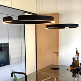 Fitting LED | Modern Ring LED Pendant Light Minimalist Circular Hanging Lamp