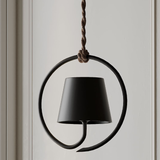 Fitting LED | Modern Ring LED Pendant Light Minimalist Hanging Ceiling Lamp