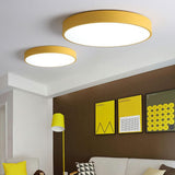 Fitting LED | Modern Round LED Ceiling Light for Minimalist Ambient Lighting