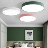 Fitting LED | Modern Round LED Ceiling Light for Minimalist Ambient Lighting