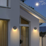 Fitting LED | Modern Round LED Wall Light Waterproof Outdoor Up Down Lamp