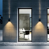 Fitting LED | Modern Round LED Wall Light Waterproof Outdoor Up Down Lamp