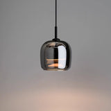 Fitting LED | Modern Smoked Glass Pendant Light for Elegant Ambient Lighting
