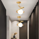 Fitting LED | Modern Spiral LED Ceiling Light Contemporary Decorative Lamp