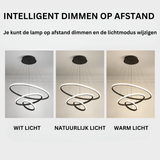Fitting LED | Modern Spiral LED Pendant Light Contemporary Ring Hanging Lamp