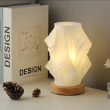 Fitting LED | Modern Spiral LED Table Lamp Artistic Ambient Bedside Light