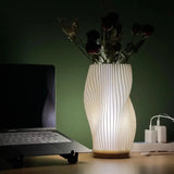 Fitting LED | Modern Spiral LED Table Lamp Artistic Ambient Bedside Light