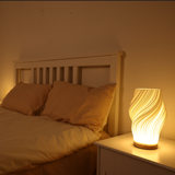 Fitting LED | Modern Spiral LED Table Lamp Artistic Ambient Bedside Light