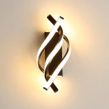 Fitting LED | Modern Spiral LED Wall Light for Artistic Ambient Lighting