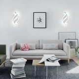 Fitting LED | Modern Spiral LED Wall Light for Artistic Ambient Lighting