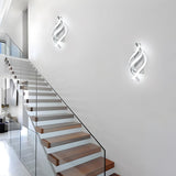 Fitting LED | Modern Spiral LED Wall Light for Artistic Ambient Lighting