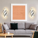 Fitting LED | Modern Spiral LED Wall Light for Artistic Ambient Lighting