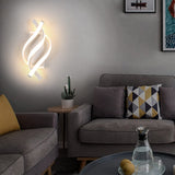 Fitting LED | Modern Spiral LED Wall Light for Artistic Ambient Lighting