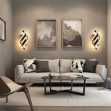 Fitting LED | Modern Spiral LED Wall Light for Artistic Ambient Lighting