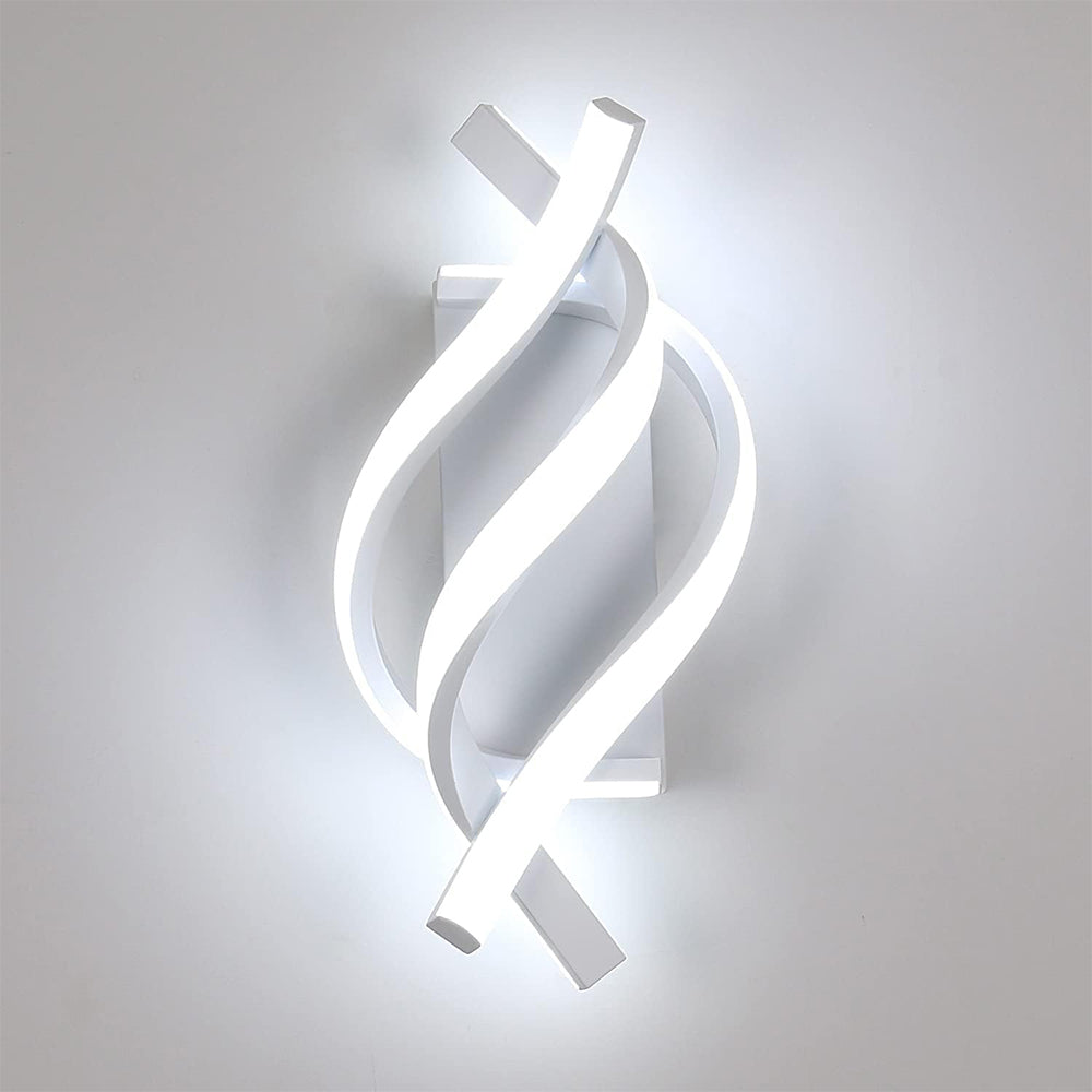 Fitting LED | Modern Spiral LED Wall Light for Artistic Ambient Lighting
