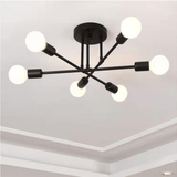 Fitting LED | Modern Sputnik LED Ceiling Light Mid Century Chandelier Lamp