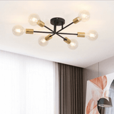 Fitting LED | Modern Sputnik LED Ceiling Light Mid Century Chandelier Lamp