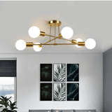 Fitting LED | Modern Sputnik LED Ceiling Light Mid Century Chandelier Lamp