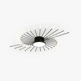 Fitting LED | Modern Sunburst LED Ceiling Light Decorative Flush Mount Lamp