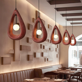Fitting LED | Modern Teardrop LED Pendant Light Minimalist Hanging Ceiling Lamp