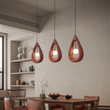 Fitting LED | Modern Teardrop LED Pendant Light Minimalist Hanging Ceiling Lamp