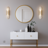 Fitting LED | Modern Vertical Glass Wall Sconce for Elegant Ambient Lighting