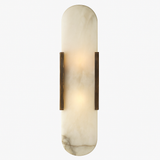 Fitting LED | Modern Vertical Glass Wall Sconce for Elegant Ambient Lighting