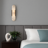 Fitting LED | Modern Vertical Glass Wall Sconce for Elegant Ambient Lighting