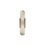 Fitting LED | Modern Vertical Glass Wall Sconce for Elegant Ambient Lighting
