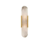 Fitting LED | Modern Vertical Glass Wall Sconce for Elegant Ambient Lighting